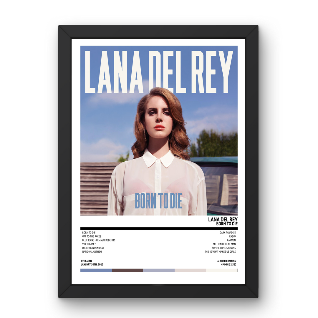 Lana Del Rey - Born To Die (2012) Poster