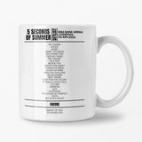 5 Seconds Of Summer Liverpool 9 April 2022 Setlist Mug - Setlist