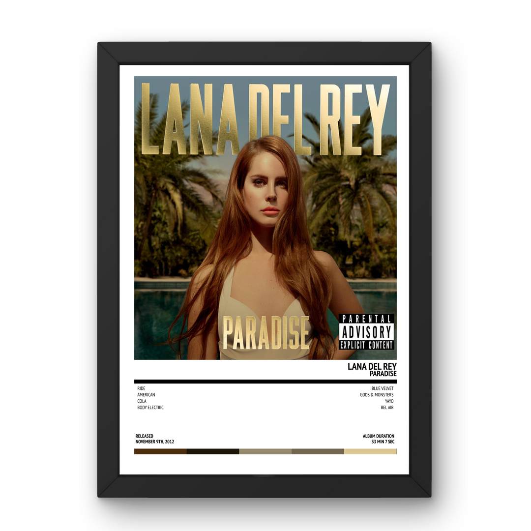 Lana Del Rey - Paradise (2012) Poster