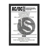 AC/DC Setlist 17 - 08 - 1991 - Castle Donington - Setlist