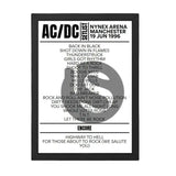 AC/DC Setlist 19 - 06 - 1996 - Manchester - Setlist