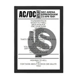 AC/DC Setlist 23 - 04 - 1991 - Birmingham - Setlist