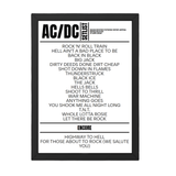 AC/DC Setlist 21-04-2009-Manchester - Setlist