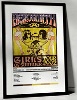 Aerosmith Girls of Summer ctnow.com Meadows Music Theatre Hartford 5th September 2002 - Setlist Tour Poster - Setlist