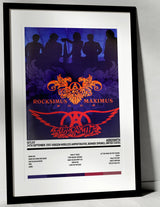 Aerosmith Rocksimus Maximus Verizon Wireless Amphitheater Bonner Springs 24th September 2003 - Setlist Tour Poster - Setlist