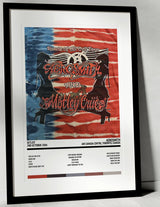 Aerosmith Route of All Evil Air Canada Centre Toronto 2nd October 2006 - Setlist Tour Poster - Setlist