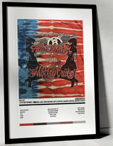 Aerosmith Route of All Evil Darien Lake Performing Arts Center Darien Center 12th September 2006 - Setlist Tour Poster - Setlist