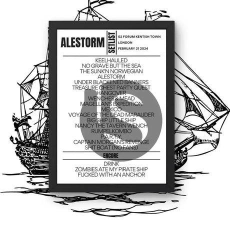 Alestorm 02 Forum Kentish Town London February 21 2024 Setlist - Setlist