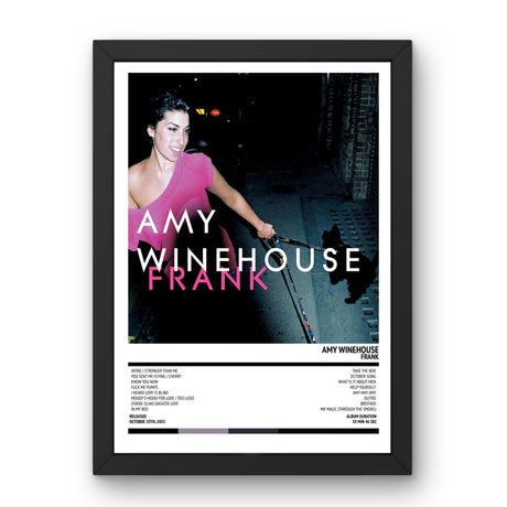 Amy Winehouse - Frank (2003) Poster - Setlist