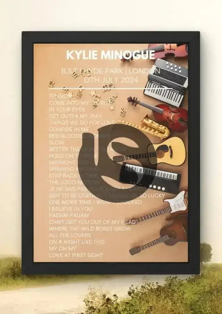 Any Custom Request - Replica Setlist Poster! - Setlist