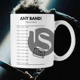 Any Custom Request - Setlist Mug! - Setlist