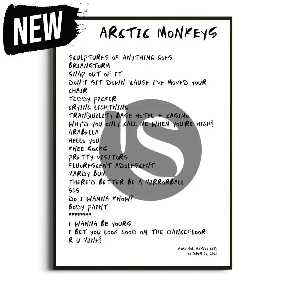 Arctic Monkeys Mexico City 7th October 2023 - Gig Setlist - Setlist