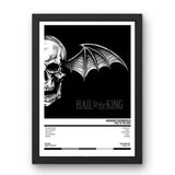 Avenged Sevenfold - Hail to the King (2013) Poster - Setlist