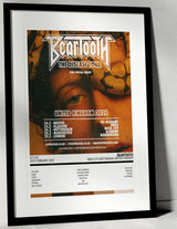 Beartooth The Disease Tour Rock City Nottingham 26th February 2020 - Setlist Tour Poster - Setlist