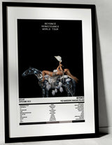 Beyoncé Renaissance World Tour PGE Narodowy Warsaw 28th June 2023 - Setlist Tour Poster - Setlist