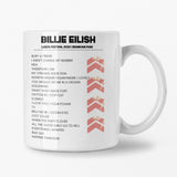 Billie Eilish Leeds Festival 2023 Setlist Mug - Setlist