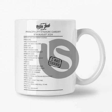 Billy Joel Cardiff August 2024 - Setlist Mug - Setlist