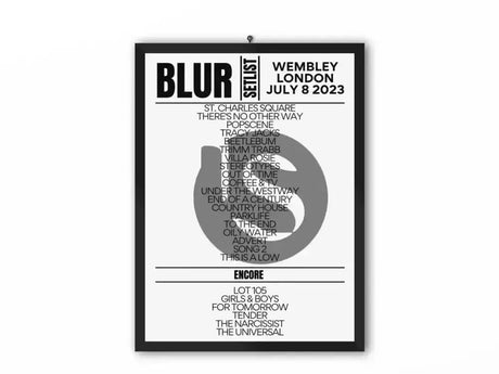 Blur Setlist Wembley Stadium July 8 2023 - Setlist