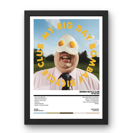 Bombay Bicycle Club - My Big Day (2023) Poster - Setlist