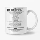 Bon Jovi Isle Of Wight 2013 Setlist Mug - Setlist