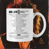 Bon Jovi London October 10, 2016 Replica Setlist Mug - Setlist