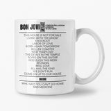 Bon Jovi London October 2016 Setlist Mug - Setlist