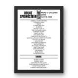 Bruce Springsteen Cork May 2024 Replica Setlist - Setlist