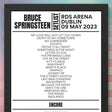 Bruce Springsteen Dublin May 9th 2023 Setlist - Setlist