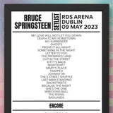 Bruce Springsteen Dublin May 9th 2023 Setlist - Setlist