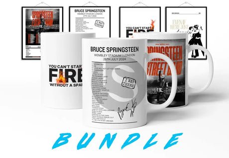 Bruce Springsteen Tour 2024 Setlist Mug - Setlist