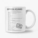 Bryan Adams 3Arena Dublin May 21, 2024 Replica Setlist Mug - Setlist