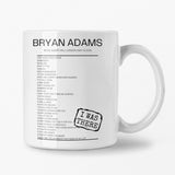 Bryan Adams Royal Albert Hall London May 14, 2024 Replica Setlist Mug - Setlist