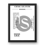 Chase Atlantic January 13, 2023 Eventim Apollo London Setlist Poster - Setlist