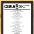 Coldplay Setlist Wembley Stadium August 13 2022 - Setlist