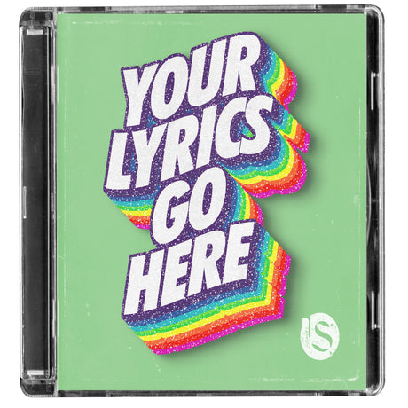 Custom Lyric Print - Unashamedly Rainbow | Green - Setlist