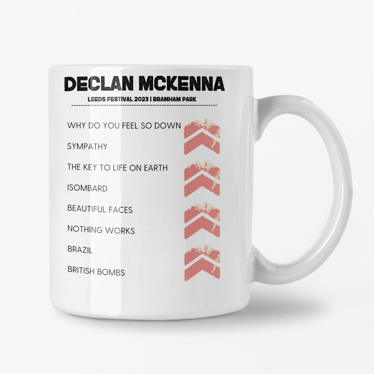 Declan McKenna Leeds Festival 2023 Setlist Mug - Setlist