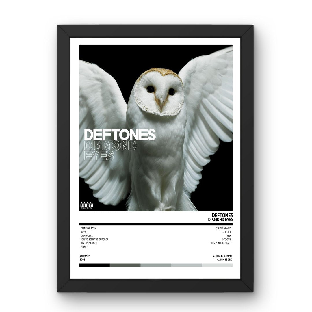 Deftones - Diamond Eyes (2008) Poster - Setlist