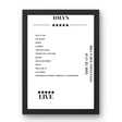 DMA’s July 22, 2023 Hill Farm Steventon Setlist Poster - Setlist