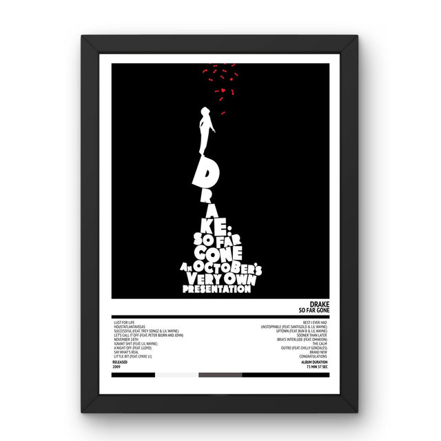 Drake - So Far Gone (2009) Poster - Setlist