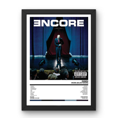 Eminem - Encore (Deluxe Version) (2004) Poster - Setlist