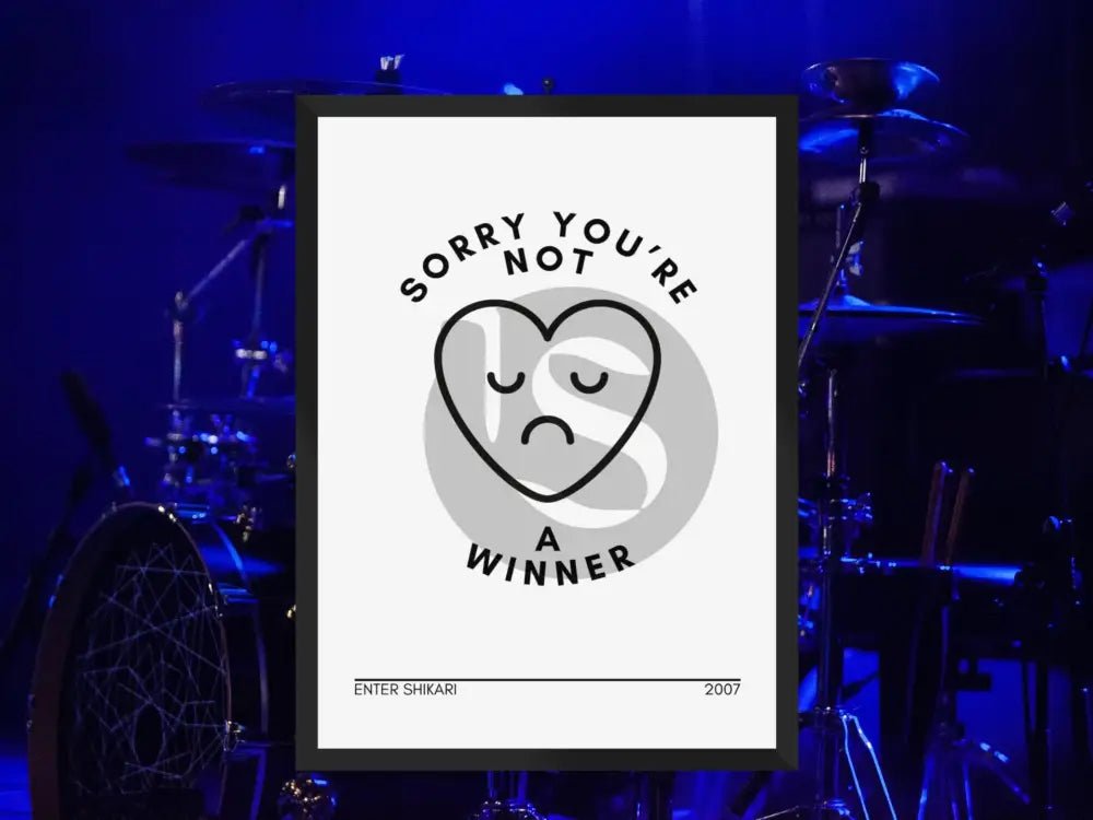 Enter Shikari - Sorry You're Not A Winner Lyrics - Setlist