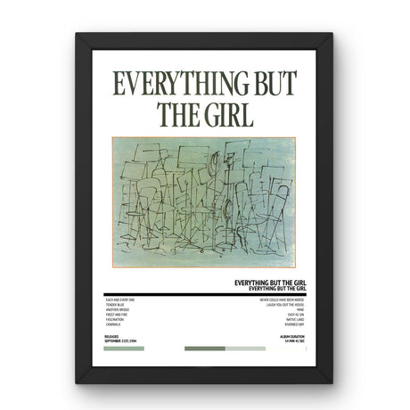 Everything But The Girl - Everything But The Girl (1984) Poster - Setlist