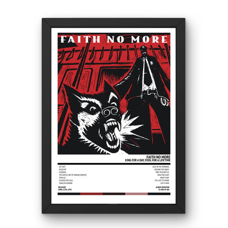 Faith No More - King for a Day, Fool for a Lifetime (1995) Poster - Setlist