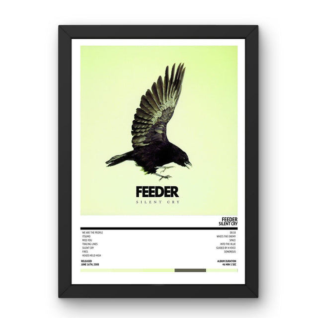 Feeder - Silent Cry (2008) Poster - Setlist