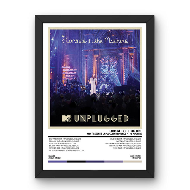 Florence + The Machine - MTV Presents Unplugged: Florence + The Machine (2012) Poster - Setlist