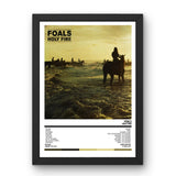 Foals - Holy Fire (2013) Poster - Setlist