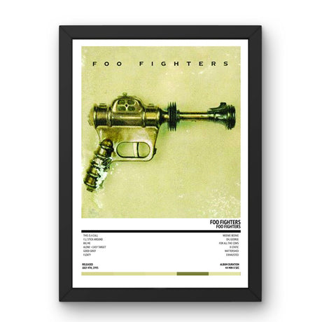 Foo Fighters - Foo Fighters (1995) Poster - Setlist