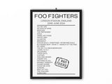 Foo Fighters London June 22 2024 Replica Setlist - Setlist