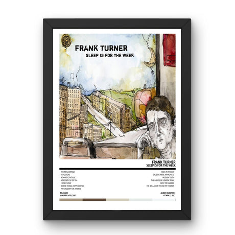 Frank Turner - Sleep Is for the Week (2007) Poster - Setlist