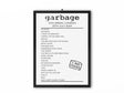 Garbage OVO Arena Wembley July 2024 Setlist Poster - Setlist